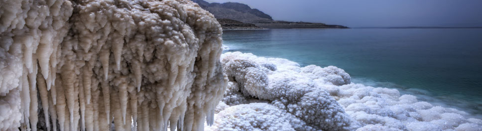 Dead Sea Jordan Salt Formation