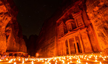 Petra-by-night