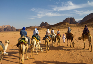 Camel-Riding-in-Wadi-Rum