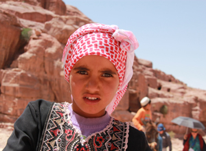 Bedouin Girl Petra