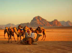 Wadi Rum Sunset Camel Ride