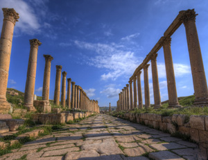 jerash-Roman-Street