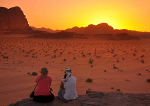 Wadi-Rum-Sun-Set-Watching